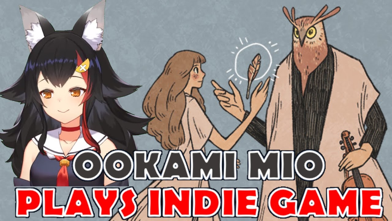 Ookami Mio Plays Emotional Indie Game【Eng Sub】 - YouTube