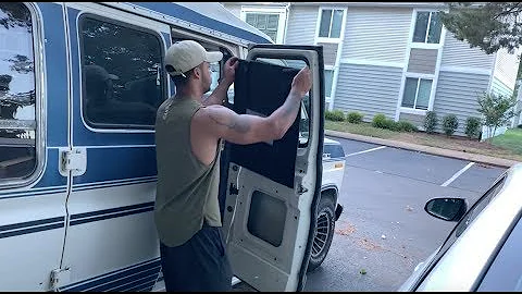 STEALTH Blackout Window Covers for Van Dwellers ( Easy DIY )