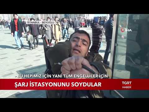 Şarj İstasyonunu Soydular