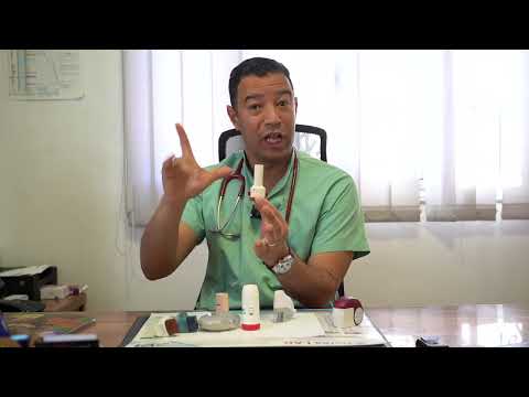 طريقة استعمال النوع الرابع من البخاخات