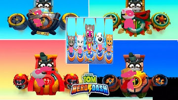TALKING TOM HERO DASH -- ULTIMET PINK HERO CLASSIC RUN BOSS FIGHT MIRROR MODE