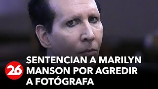 ESTADOS UNIDOS | Marilyn Manson fue sentenciado por sonarse la nariz sobre una camarógrafa ESTADOS UNIDOS | Marilyn Manson fue sentenciado por sonarse la nariz sobre una camarógrafa