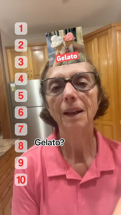 Nonna ranks Italian foods 😂🇮🇹