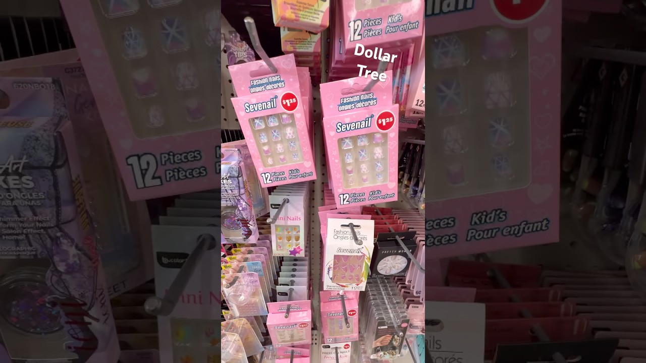 DOLLAR TREE BEAUTY AILSE NAIL POLISH OPI SEVENAIL EYELASHES & MORE 