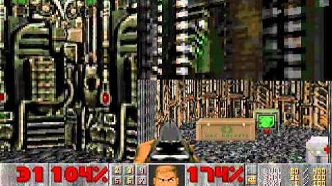 [fps|1993] DooM : MAP E2M2 "Containment Area" (no source-port!)