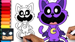 how to draw catnap poppy playtime