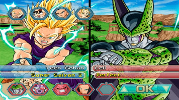 Dragon Ball Z Budokai Tenkaichi 4 - Gohan VS Villains (COM VS COM)