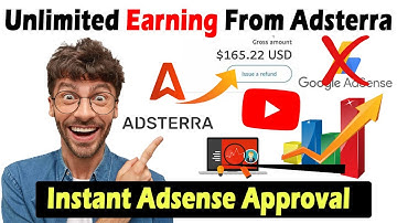 AdSense Approval | How to get Instant AdSense Approval | Adsterra ads  on Website| Google AdSense