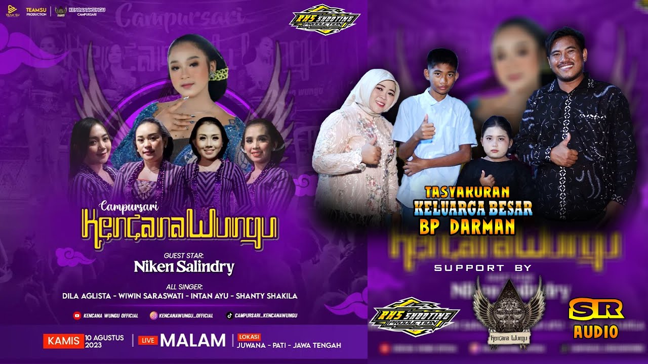 LIVE STREAM CAMPURSARI KENCANA WUNGU GUEST STAR NIKEN SALINDY LIVE KARANGREJO JUWANA PATI