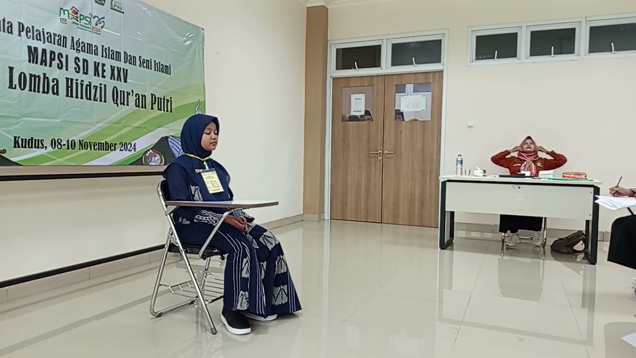 Juara Harapan 3, Hifdzil Putri MAPSI Jateng, ABIDA ULAYYA ROCHSA ROBBANI, Kab. Jepara