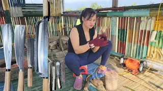 Tool making/ Genius girl repairs and restores old knives