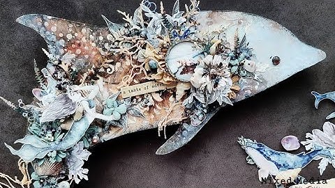 Mix media panel video tutorial by Julia Patrikeeva