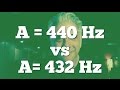 What's the Deal With A = 440 Hz vs 432 Hz? Let's Talk!