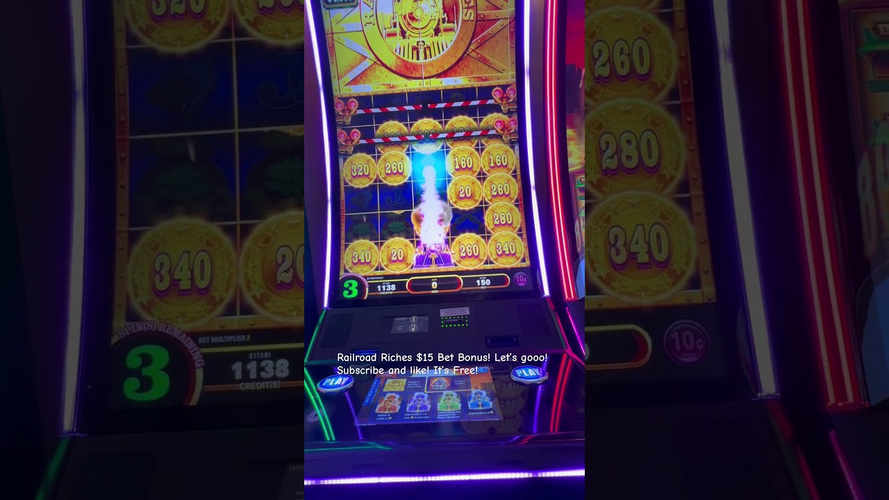xs mb5 Railroad Riches $15 Bonus! fun slot casino railroadriches fyp