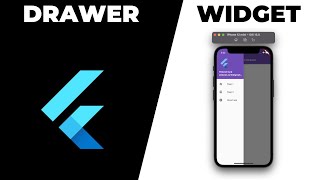Flutter Drawer Widget | Drawer in Flutter | Flutter Drawer | Flutter Widgets #video
