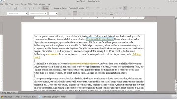 LibreOffice 4 How To: record or track and accept or reject changes
