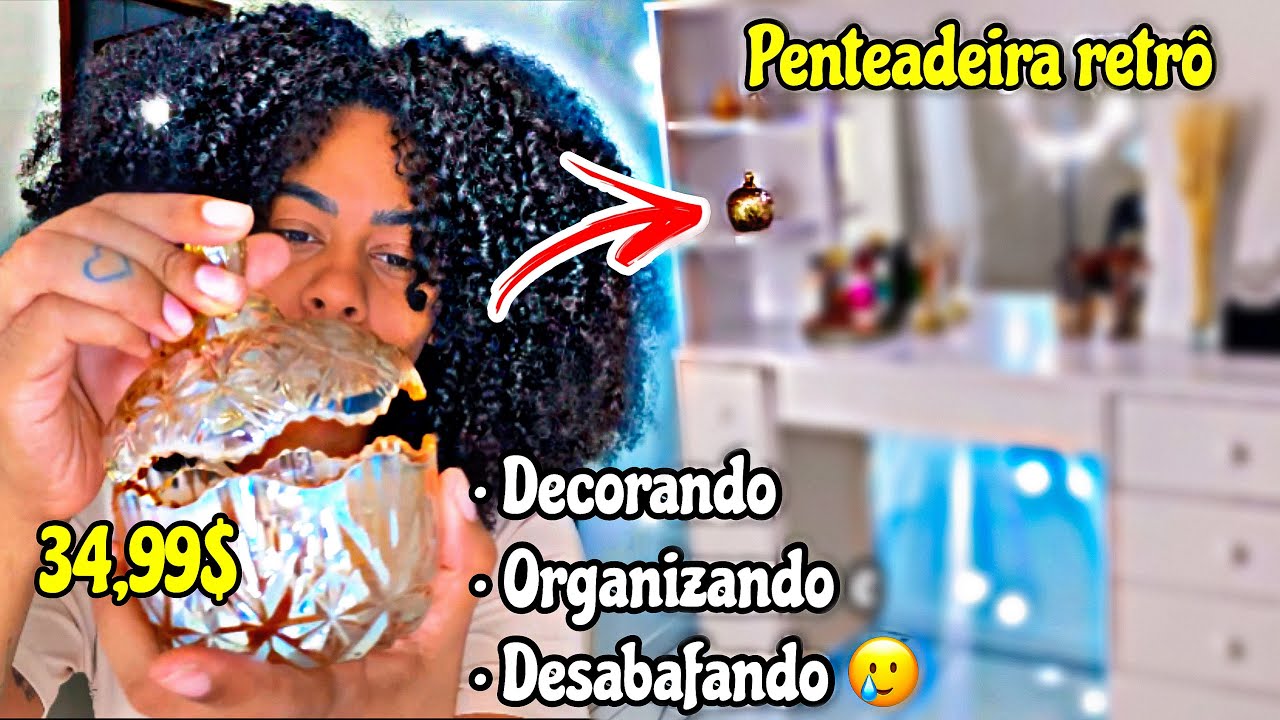 Mudei de apartamento + Comprei a PENTEADEIRA dos sonhos