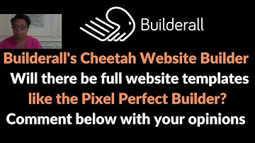Will the NEW Builderall cheetah builder have FULL website templates