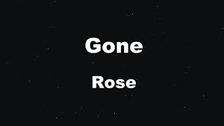 Karaoke♬ Gone - ROSÉ 【No Guide Melody】 Instrumental Resimi