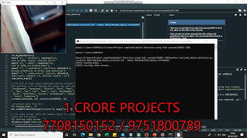 Real Time Object Detection and Tracking Using Deep Learning and OpenCV