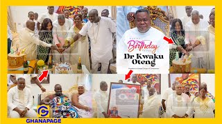 Dr. Kwaku Oteng celebrates 56th Birthday in a Grand Style at his Mansion;Kwame Adinkra & surprise