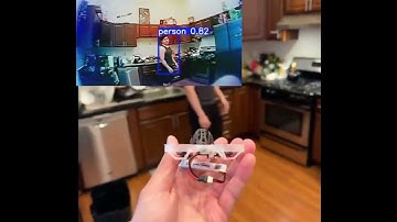 This AI-powered little drone can identify things in real time