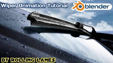 Blender Tutorial : Wiper Animations for Bus or Truck or car | ETS2 Scs