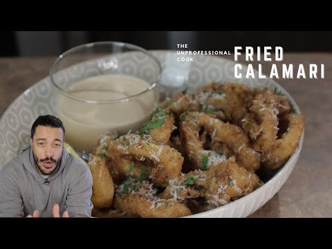 How To Make EASY Fried Calamari At Home | Home Cooking