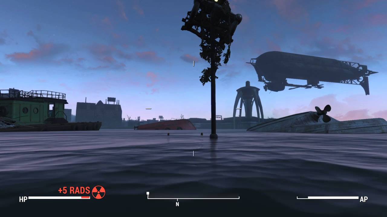 Fallout 4 Secret "Yangtze" Submarine Location - YouTube