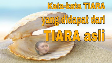 Kata-kata Tiara yang didapat dari Tiara itu sendiri