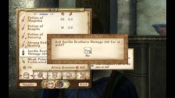 Lets Play Oblivion, Part 17: Joining Blackwood, Accidental Murder and Tree Burning!