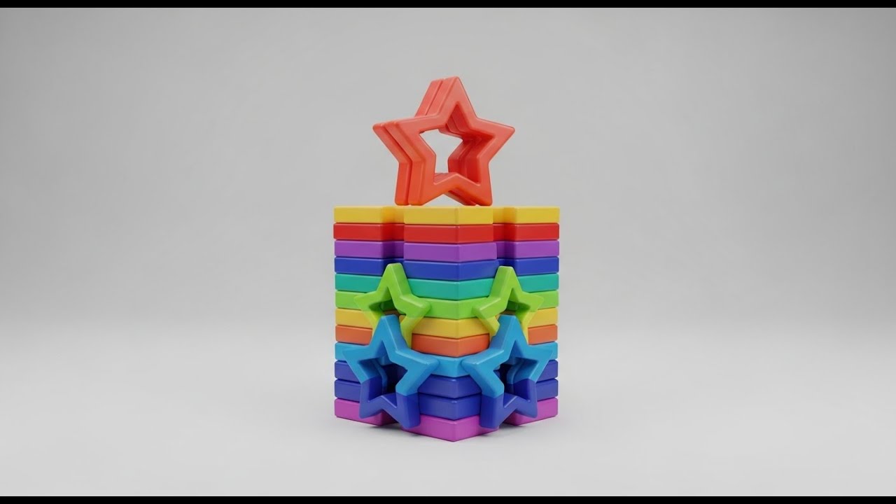 Number Nebula's Shape Shuffle Cosmic Animated Nursery Rhyme Sing Along Fun for Toddlers 🌌🔢