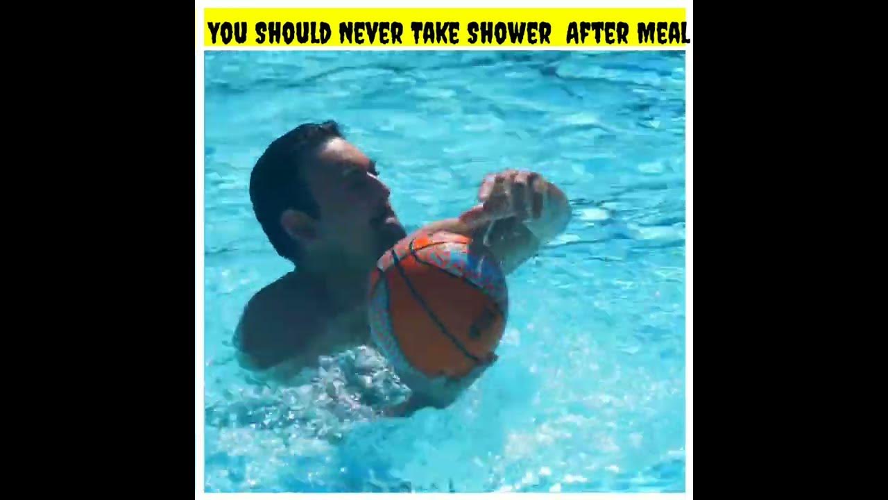 we should never take shower after mealshorts YouTube
