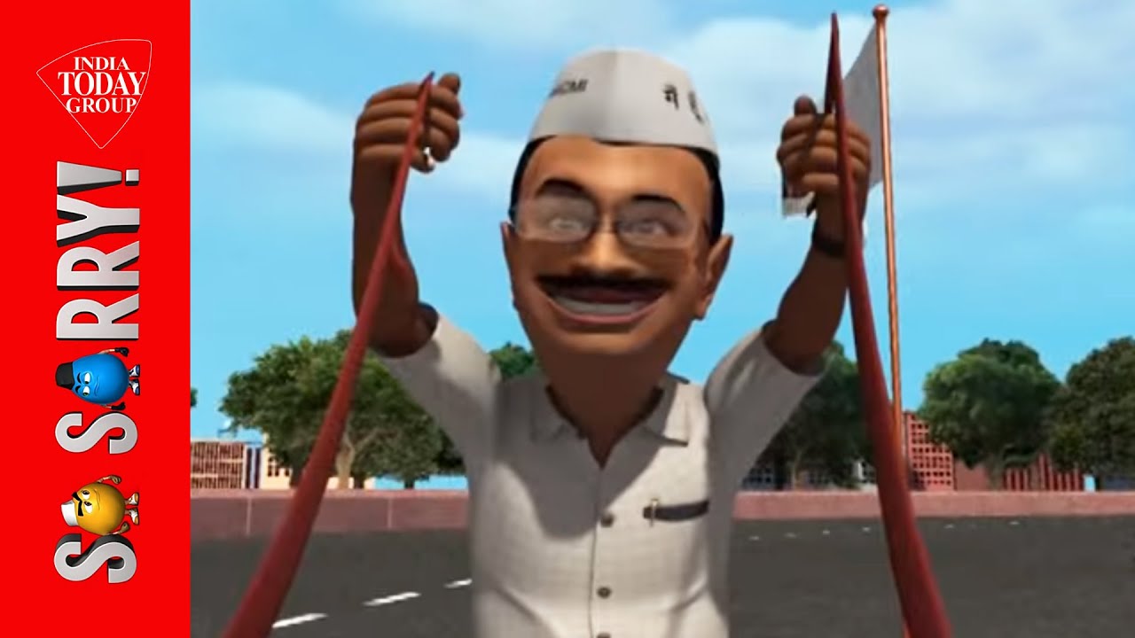 aajtak live hindi So Sorry: The Great Battle Race for Delhi Polls