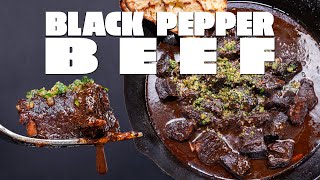 THE BLACK PEPPER BEEF FROM ITALY THAT ABSOLUTELY BLEW OUR MINDS... | SAM THE COOKING GUY