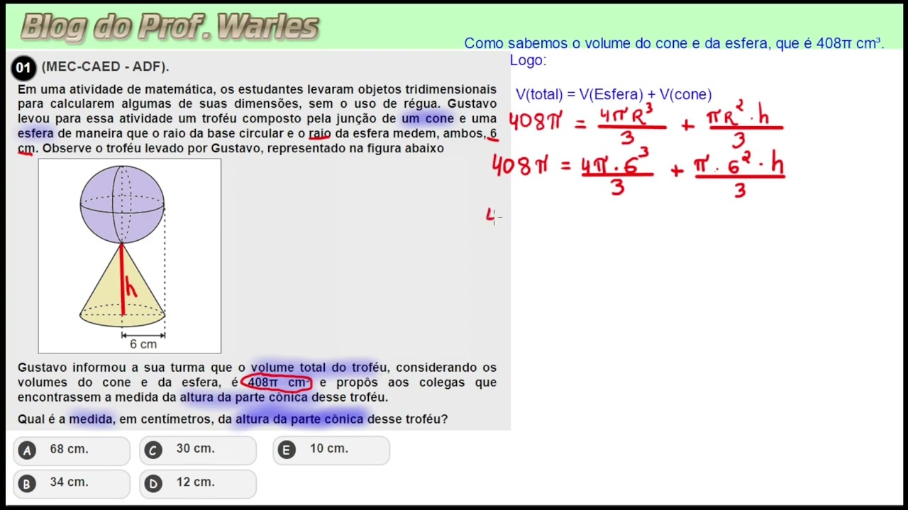 Blog do Prof. Warles: QUIZ 19: MATEMÁTICA 6° Ano