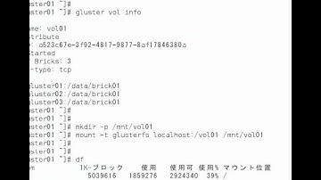 GlusterFS Simple Demo01