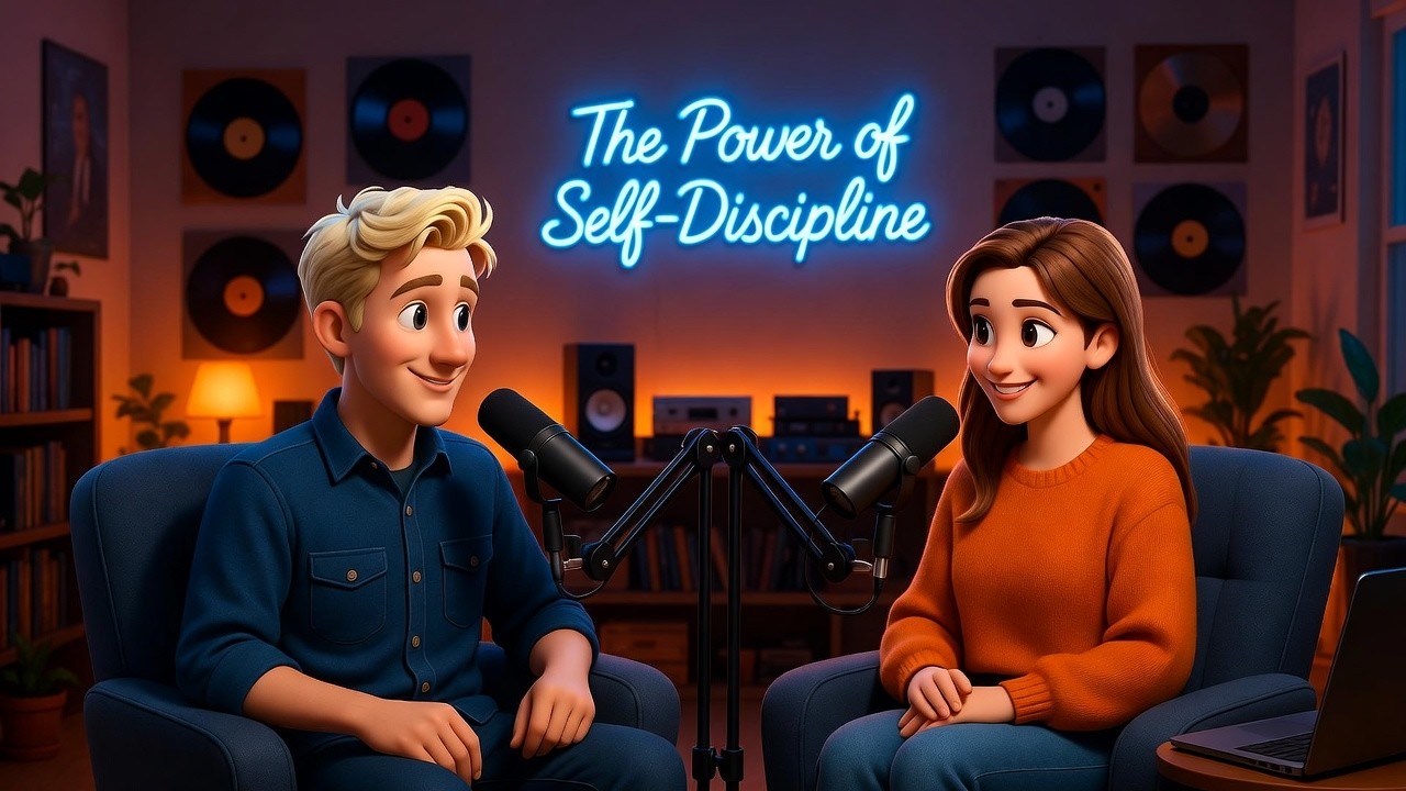Daily English Conversation for Motivation | The Power of Self-Discipline | English Podcast