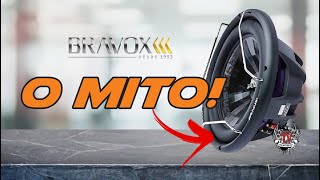 Alto Falante Subwoofer Bravox E2K Endurance 800 rms 12 polegadas!