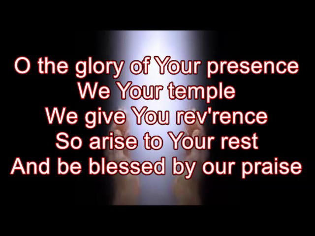 Army of God - OH THE GLORY OF YOUR PRESENCE