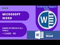 Microsoft Word Beginner A Full Course in Bangla Tutorial (Class -02)–# Home Interface.