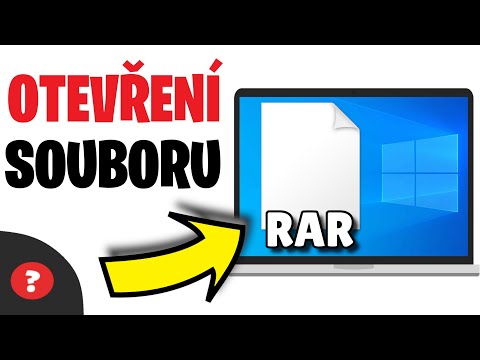 Jak otevřít RAR SOUBOR ve Windows 10  | Návod | WIN 10 / PC