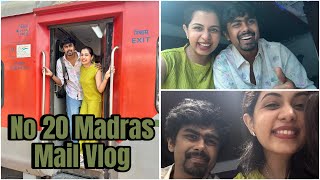 No 20 Madras Mail Vlog | Diya Krishna | Aswin Ganesh