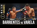 Barrientes vs Varela HIGHLIGHTS: October 3, 2020 | PBC on FS1