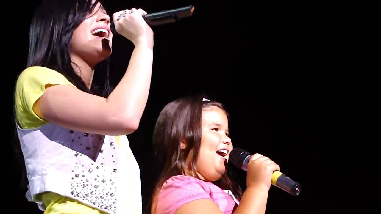 Demi with MADSION! - This is Me - Michigan 8/18