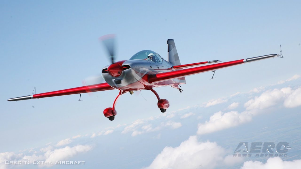 Aero-TV: The New Extra NG Aerobat - Walter Extra Raises The Aerobatic