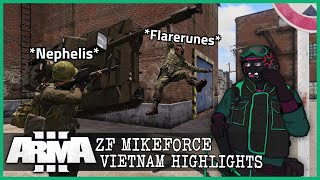 Choosing an inept tank crew was not smart... (ZF Mikeforce Vietnam Campaign)