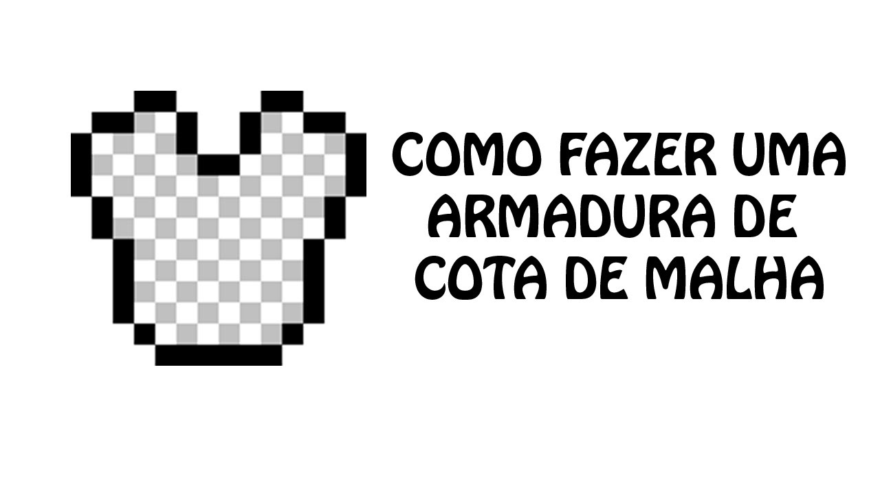 Como fazer uma armadura de Cota de Malha SEM MODS 