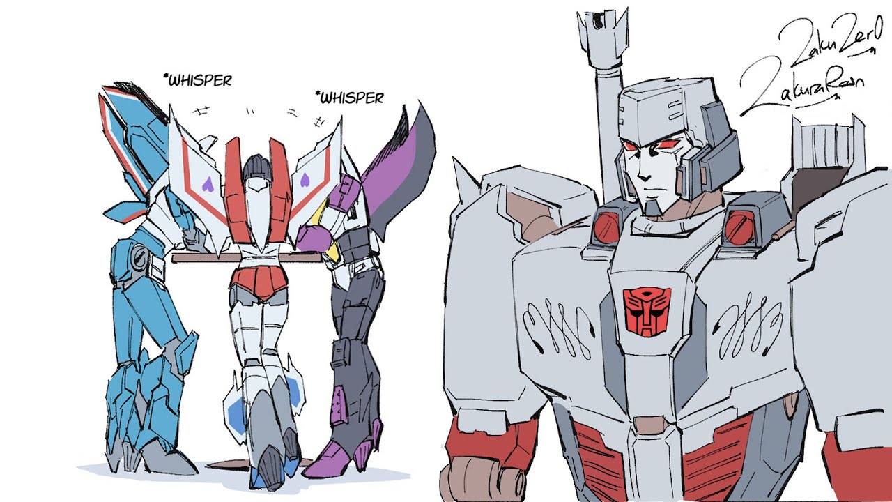 Megatron Discovers the Seekers Secret- Transformers (Comic Dub)