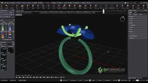 MatrixGold Ring mit 3 Steinen